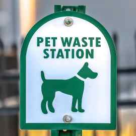 Pet Waste Sign