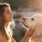 woman-and-dog